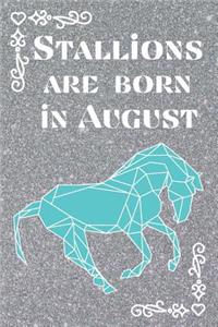 Stallions are Born In August
