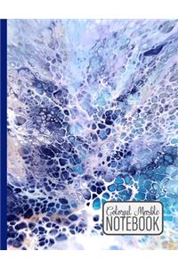 Colorful Marble Notebook