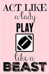 ACT Like a Lady Play Like a Beast