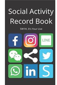 Social Activity Record Book