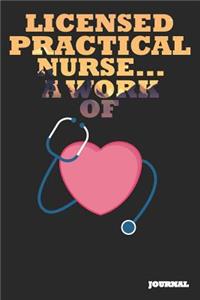 Licensed Practical Nurse Journal