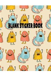 Blank Sticker Book