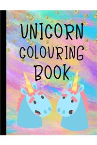 Unicorn colouring book