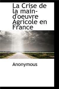 La Crise de La Main-D'Oeuvre Agricole En France