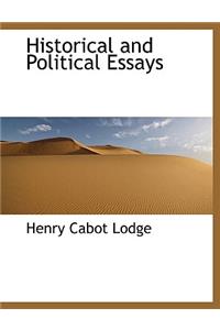 Historical and Political Essays