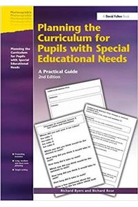 Planning the Curriculum for Pupils with Special Educational Needs