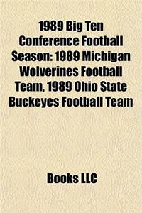 1989 Big Ten Conference Football Season