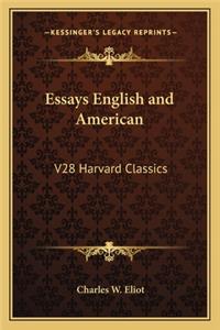 Essays English and American