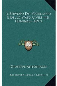 Servizio Del Casellario E Dello Stato Civile Nei Tribunali (1897)