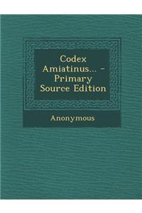 Codex Amiatinus...