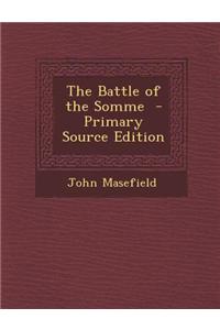 The Battle of the Somme
