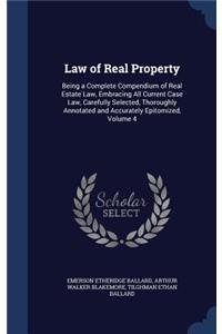 Law of Real Property