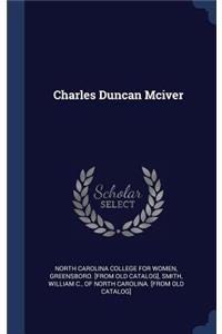 Charles Duncan Mciver