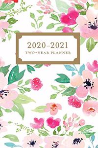 HAPPY FLORAL 2020 TWO YEAR POCKET PLANNE