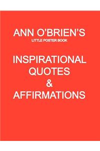 Ann O'Brien's Inspirational Quotes And Affirmations