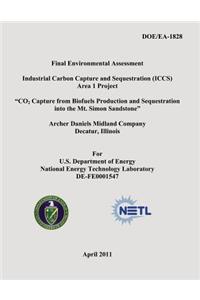 Final Environmental Assessment - Industrial Carbon Capture and Sequestration (ICCS) Area 1 Project - 