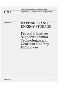 Batteries and Energy Storage