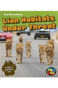 Lion Habitats Under Threat