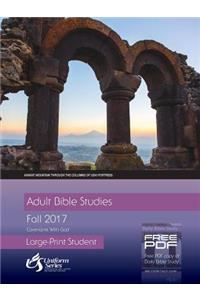 Adult Bible Studies, Large Print Student - Fall 2017 Quarter