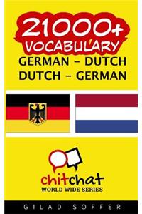 21000+ German - Dutch Dutch - German Vocabulary