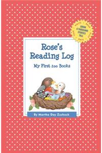 Rose's Reading Log