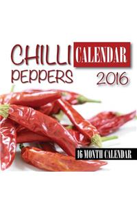 Chili Peppers Calendar 2016