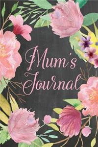 Chalkboard Journal - Mum's Journal (Baby Pink)