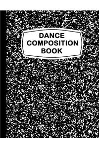 Dance Composition Book