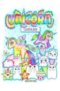 The unicorn coloring book