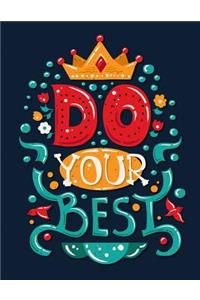 Do your Best (Inspirational Journal, Diary, Notebook)