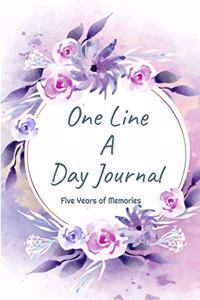 One Line A Day Journal