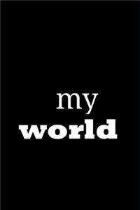 2020 Daily Planner My World 388 Pages