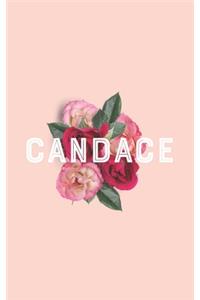 CANDACE 2020 Weekly Monthly Planner Book, Planner 2020, Personalized 2020 Planner for CANDACE A beautiful