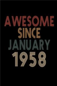 Awesome Since January 1958