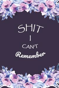 Shit I Can't Remember