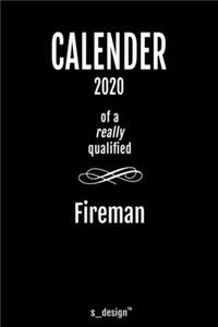 Calendar 2020 for Firemen / Fireman