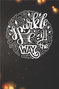 Sparkle all the Way Notebook