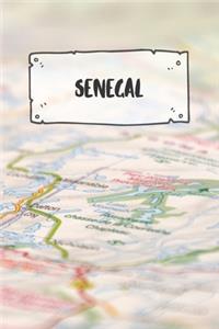 Senegal: Ruled Travel Diary Notebook or Journey Journal - Lined Trip Pocketbook for Men and Women with Lines