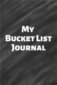 My Bucket List Journal
