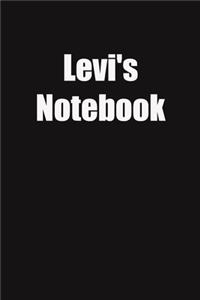 Levi's Notebook