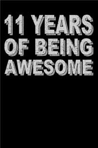 11 Years Of Being Awesome