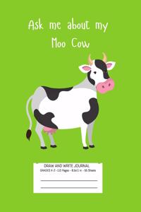 Draw and Write Journals Cow