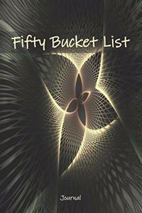 Fifty Bucket List Journal
