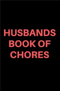 Husbands Book Of Chores