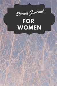 Dream Journal For Women