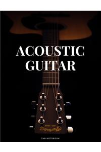 Acoustic Guitar Tab Notebook