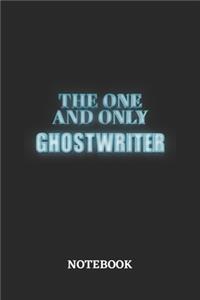 The One And Only Ghostwriter Notebook