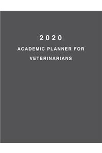 2020 Academic Planner For Veterinarians