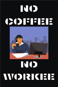 No Coffee No Workee
