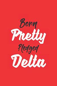 Born Pretty Pledged Delta - 2020 WEEKLY PLANNER